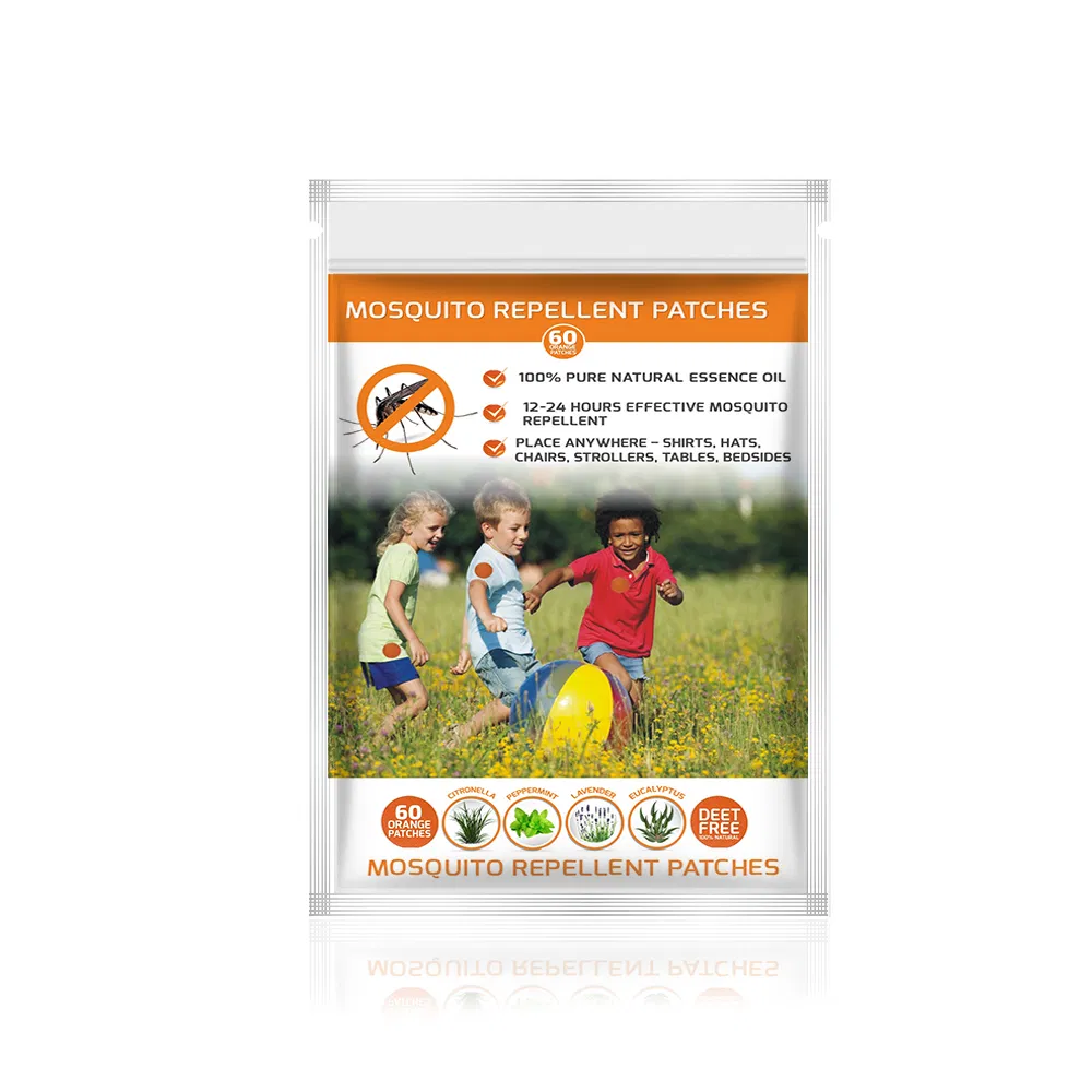 Patch répulsif anti-moustiques portable avec autocollants de dessins animés pour enfants