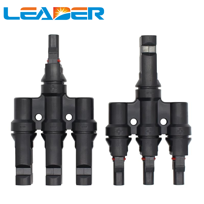 3 to 1 T Branch Connector Male and Female for Solar Panels