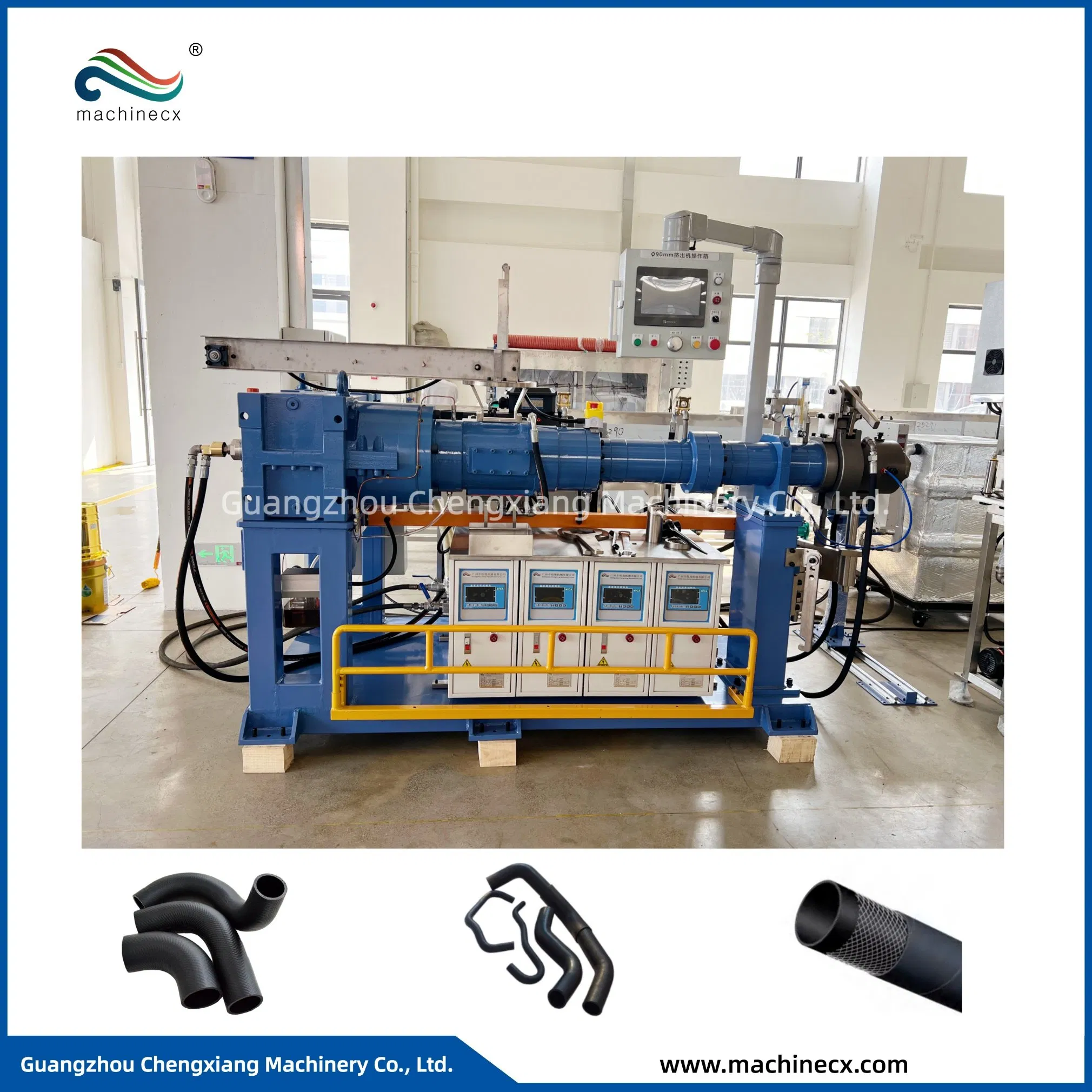 Automotive Air Conditioning Hose Production Line / Rubber Hose Making Machine