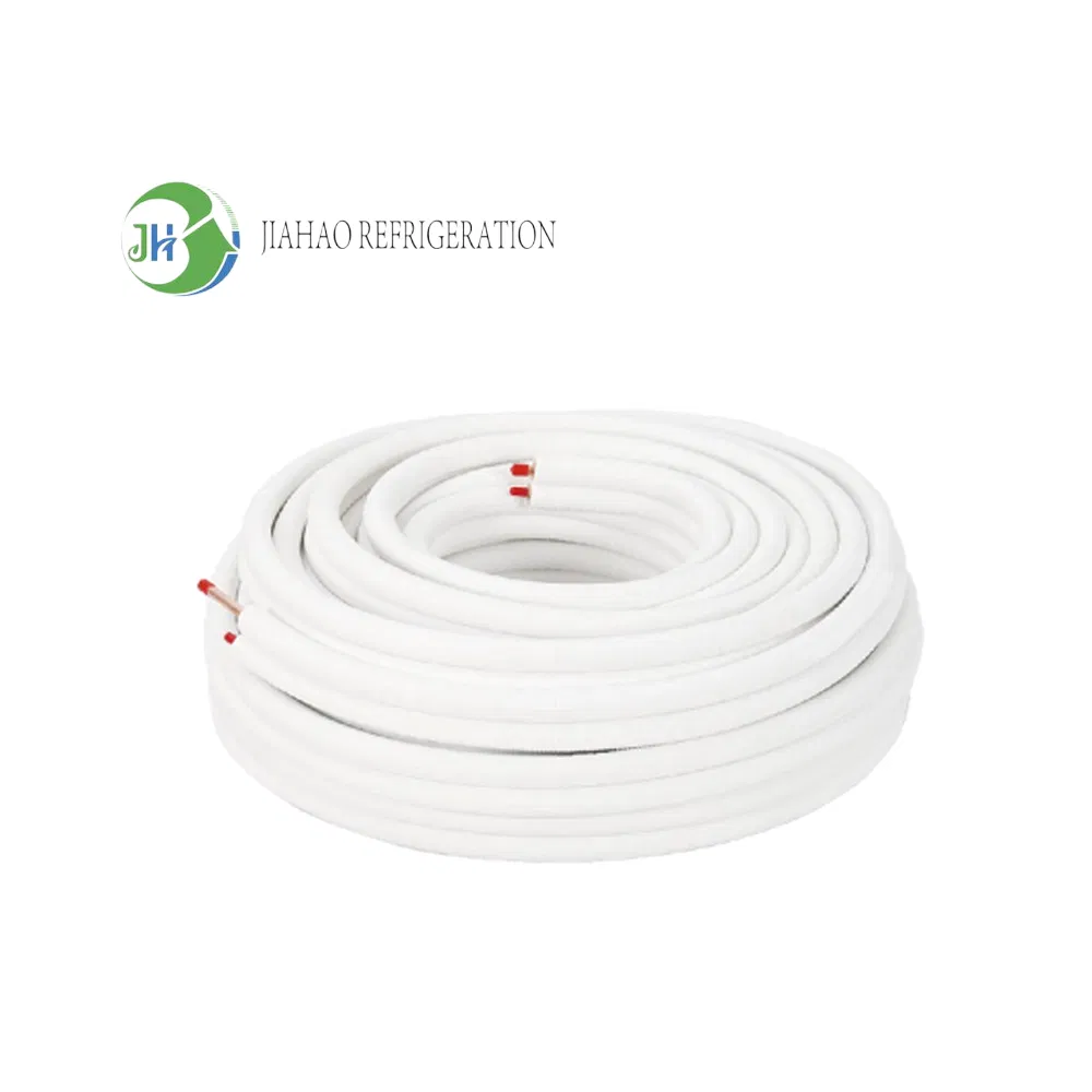 Jiahao White PE Insulated Copper Pipe Tube Copper Line Set for HVAC