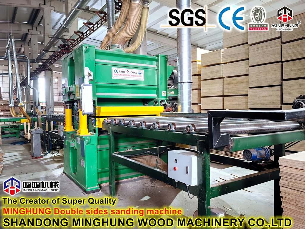 Wide Belt Sander for Plywood Sanding Calibrating Machine