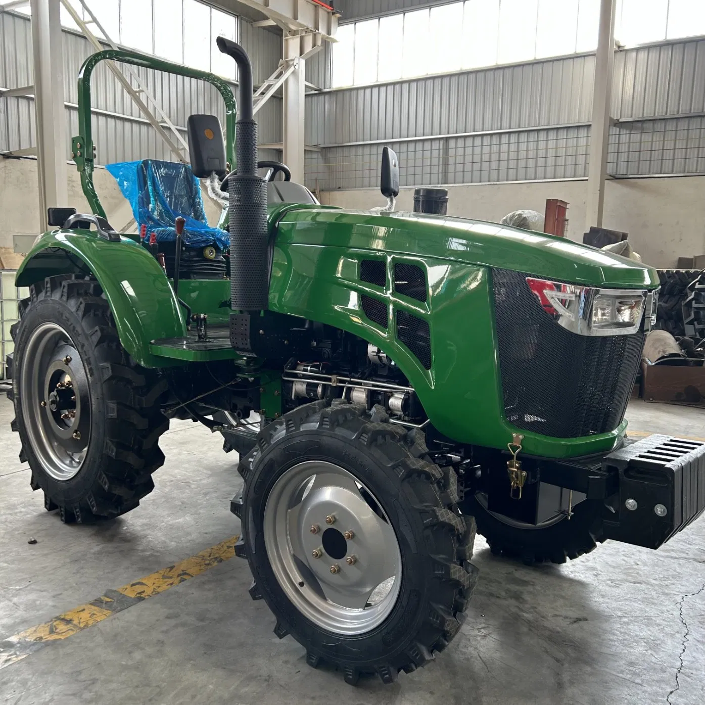 Factory Direct Supply 50HP 4WD Wheel Tractors Agricultural Farm Tractor