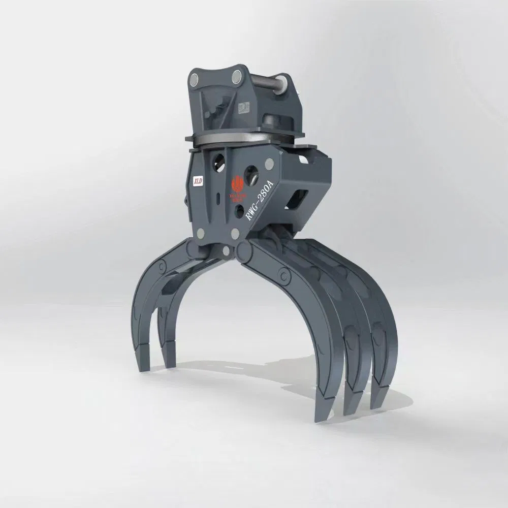 Hydraulic Rotation Stone Hydraulic Grapple Wood Grapple Hydraulic Log Grab
