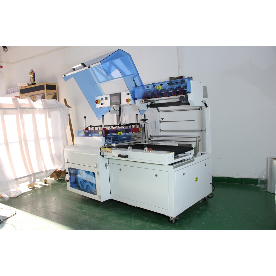 Industrial-Grade PE Film Shrink Wrapping Machine for Food-Packaging