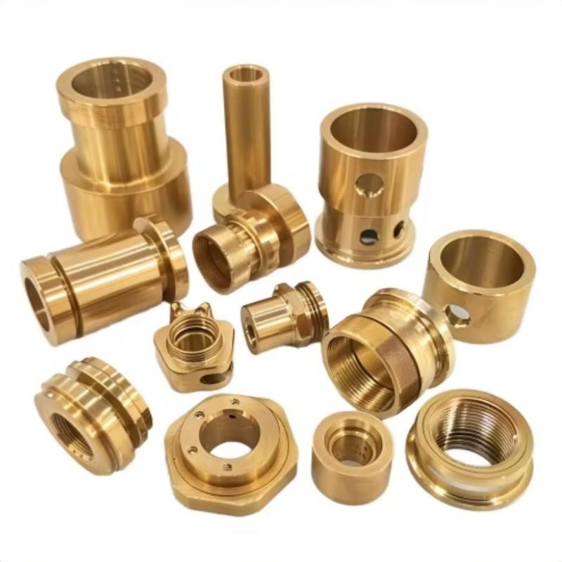 Premium CNC Machined Brass Connectors for Copper Pipes