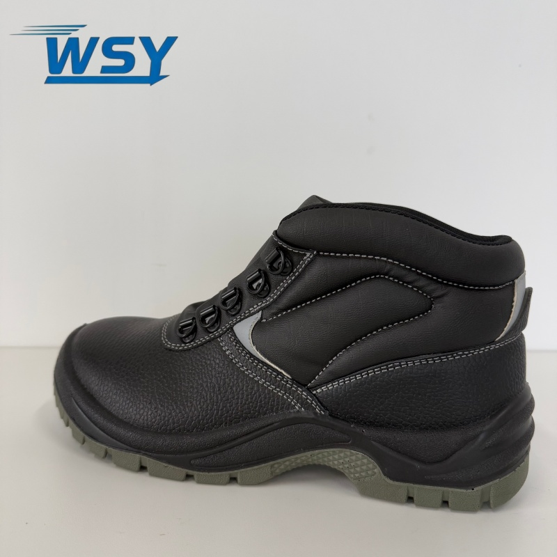 MID Cut Steel Toe Impact Puncture Resistant Safety Work Shoes