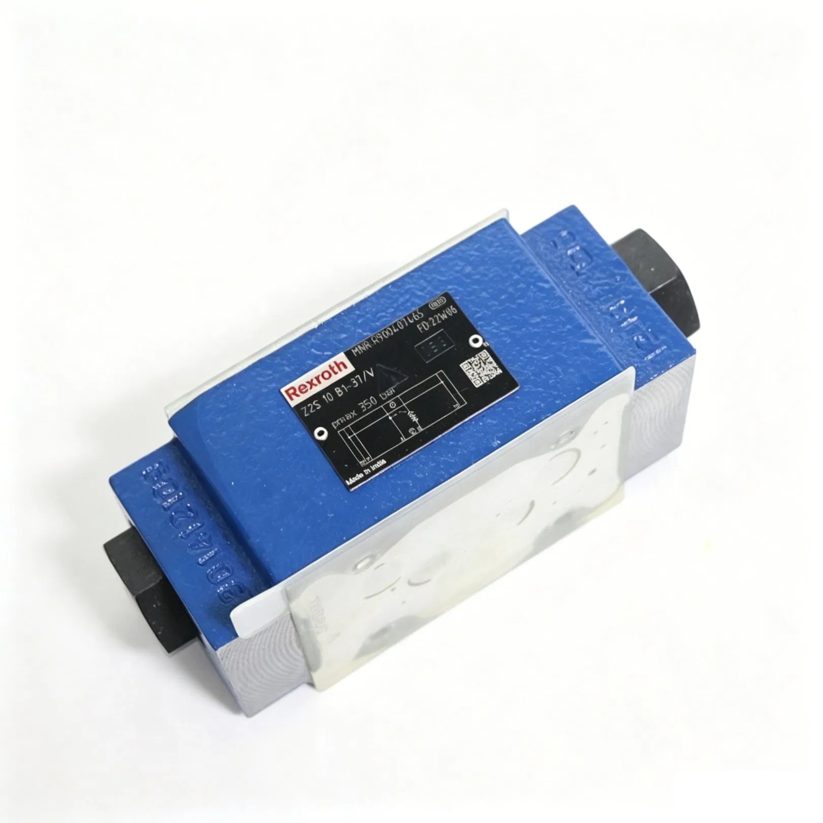 Valvola di ritegno a piastra sandwich Rexroth Z2S10-1-3X/V, pressione massima 315 bar, 120 L/min, R900407439