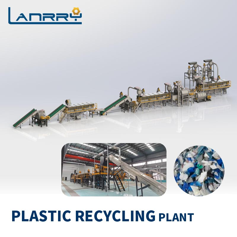 Efficient Rigid Plastic Recycling Line for PP PE ABS PC PS PP