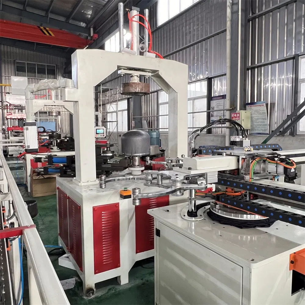 LPG Gas Cylinder Manufacturing Trimming Joggling Machine