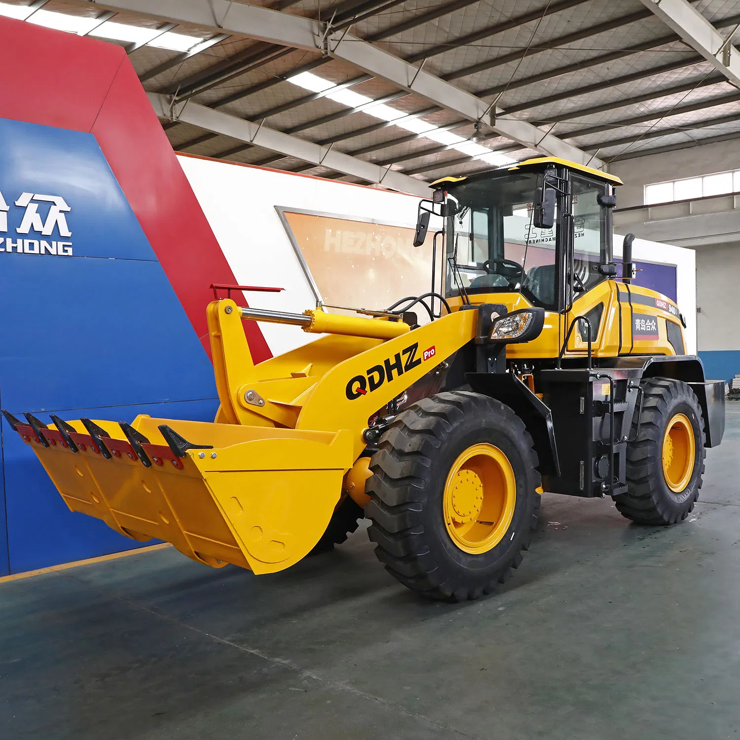 2.5t minicargadora de ruedas de alta calidad con Qdhz