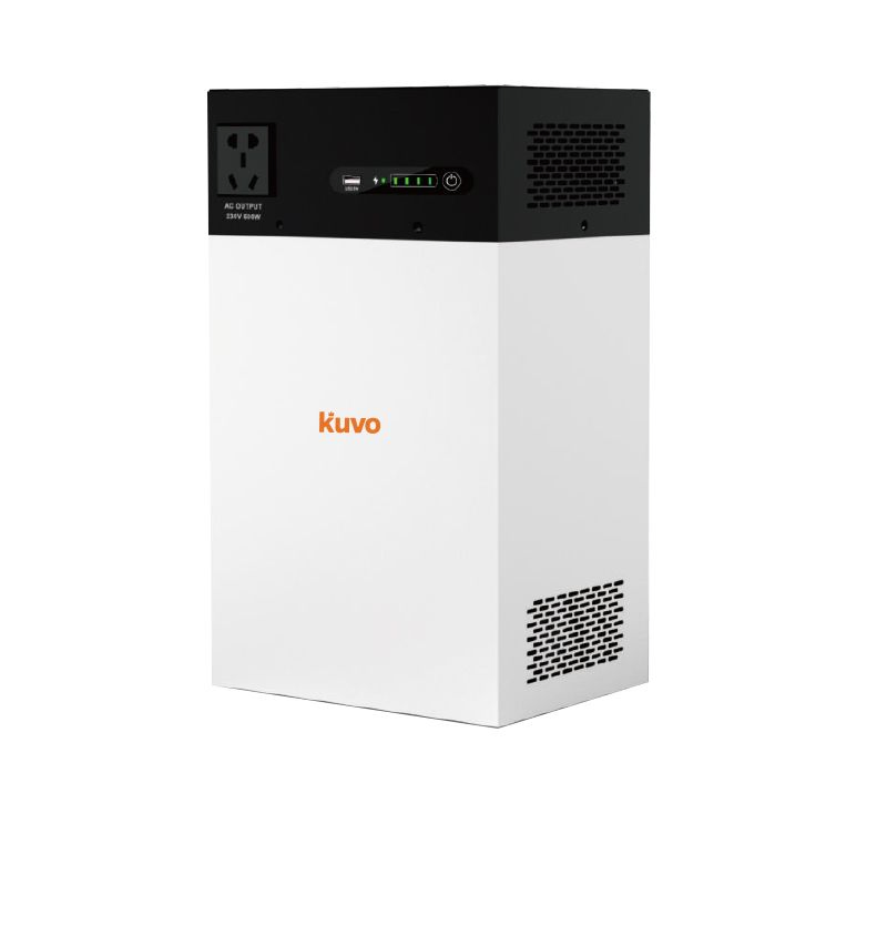 Système portable de stockage d'énergie à onduleur solaire 500W 1000Wh batterie lithium tout-en-un