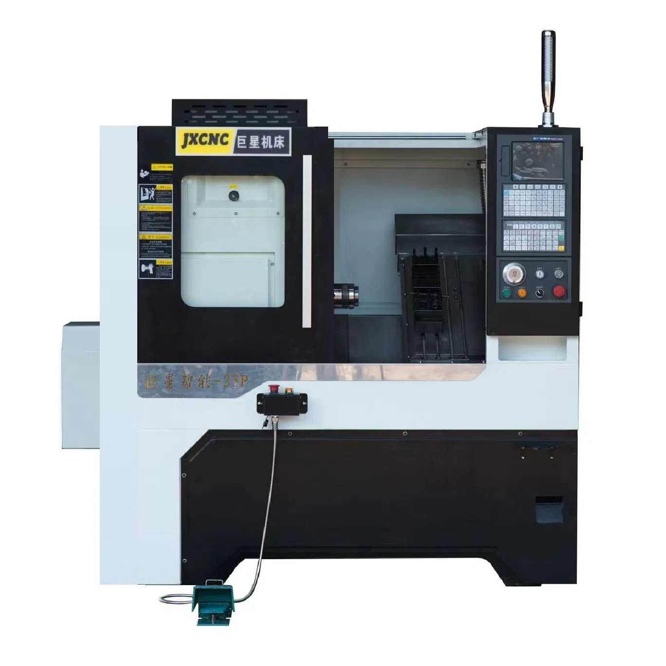 Macchina utensile a tornio CNC ad alta precisione per la tornitura di metalli, attrezzatura per la produzione industriale