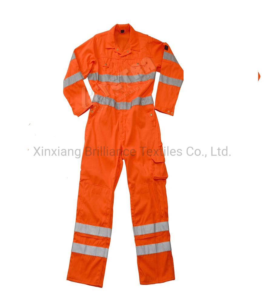 Extreme Protect En11612 Nfpa 2112 Red Aramid Coverall DuPont Nomex Iiia Uniform