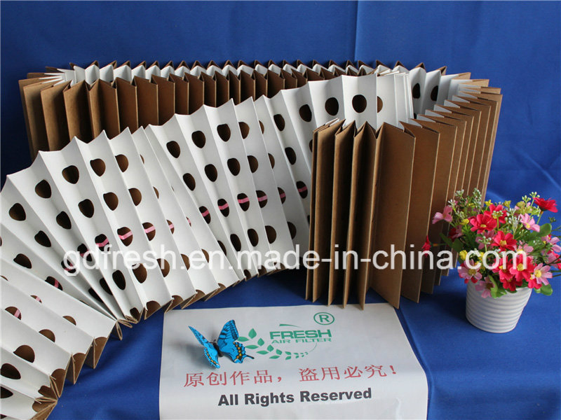 Folded Paint Stop Filter Paper with V-Shape