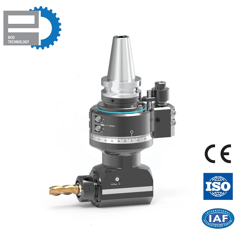 Cabezal angular de alta precisión CNC 90° BT40-ER25-66