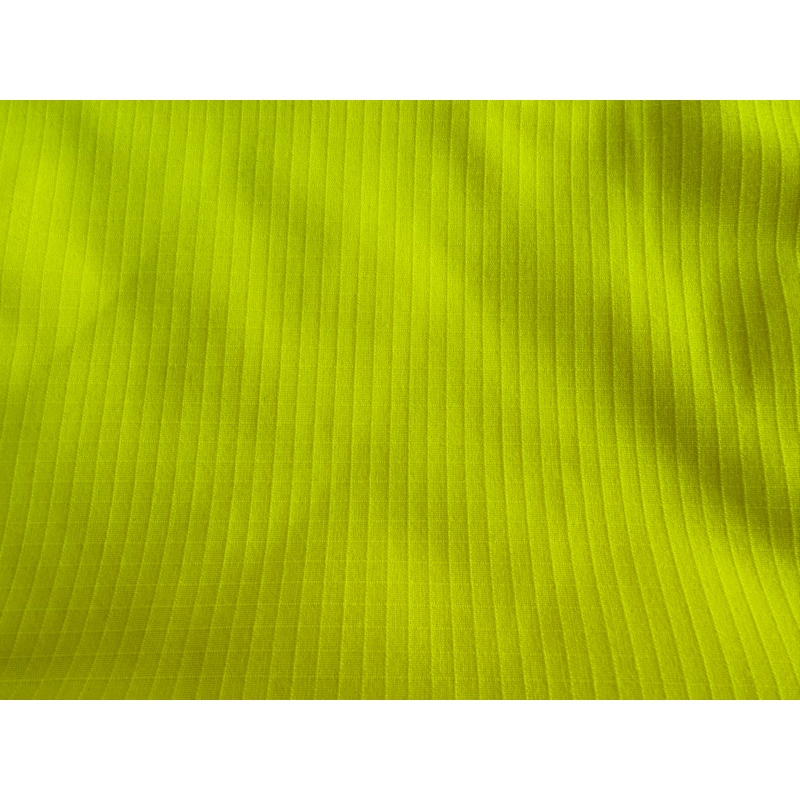 97%Polyester 3%Spandex Fluorescent Tear Resistant Elastic Woven Knitted Textile Upholstery Garment Polyester Fabric for Garment Making/Safety Clothing