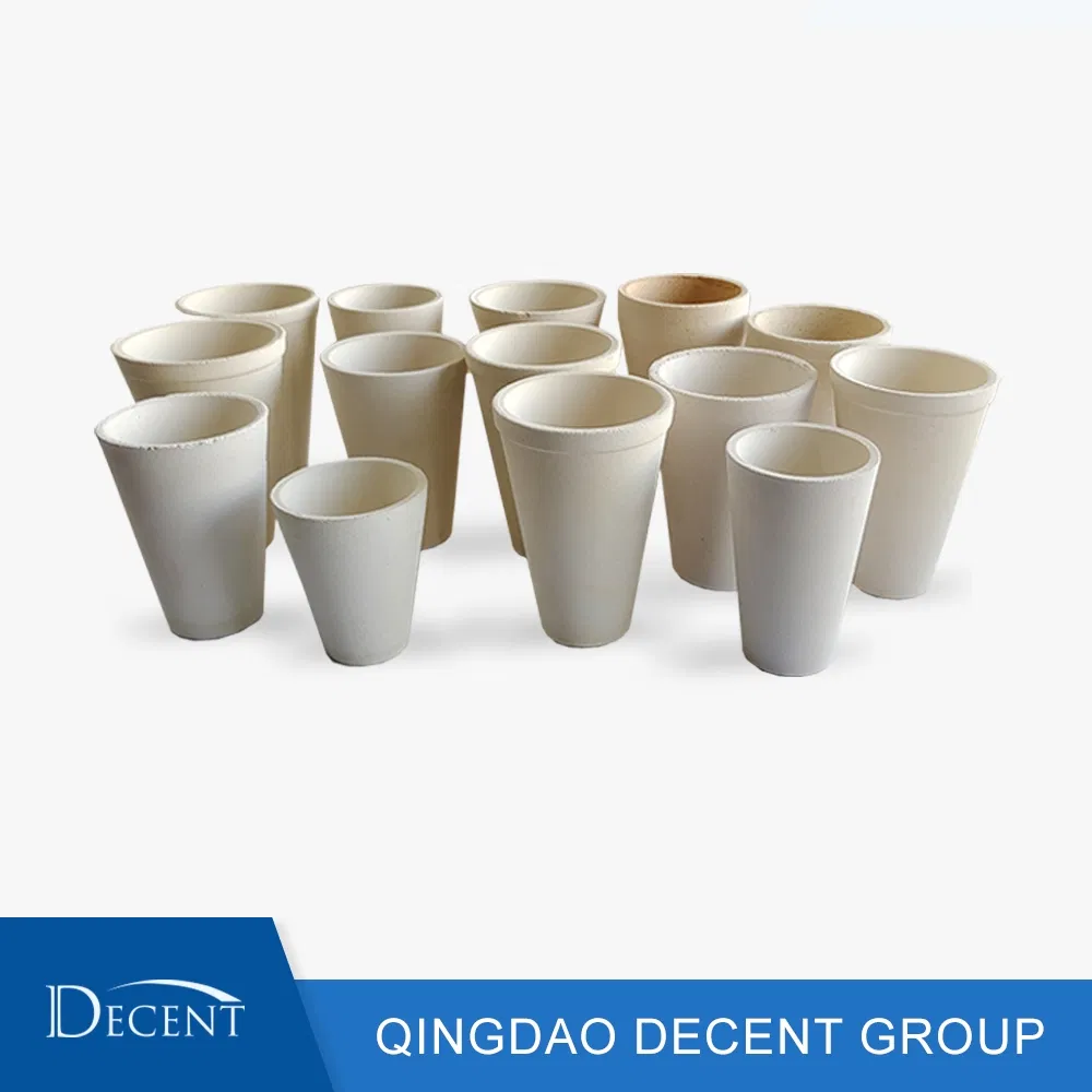 Reusable Fire Assay Clay Crucible with Thermal Shock Resistance for Metallurgical Use