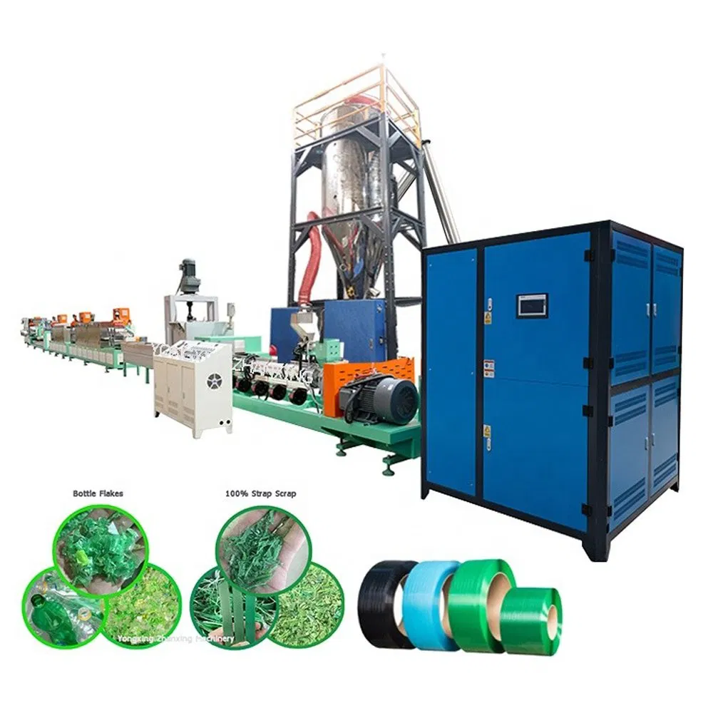 Full Automatic Grade Pet Packing Tape Band Production Line Making Equipment