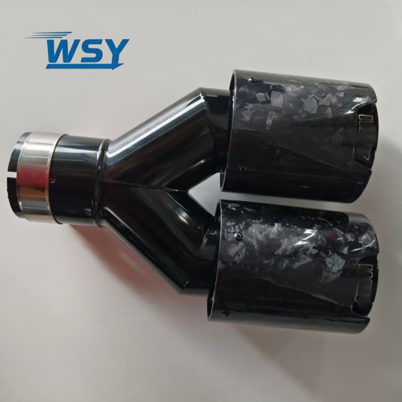 High Quality Direct Fit 93mm Carbon Fiber Exhaust Tips for Bm*W