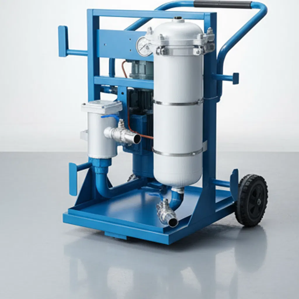 Portable Oil-Recycling Purifier with Rated Pressure of 0 6 MPa