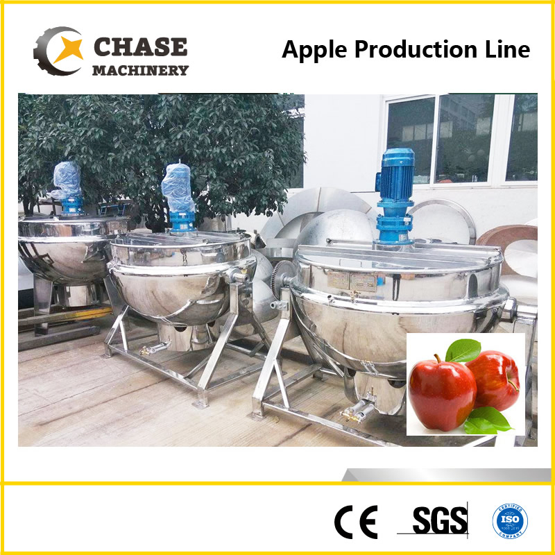 Full Automatic Complete Apple Fruit Juice/Jam/Chips Processing Production Line
