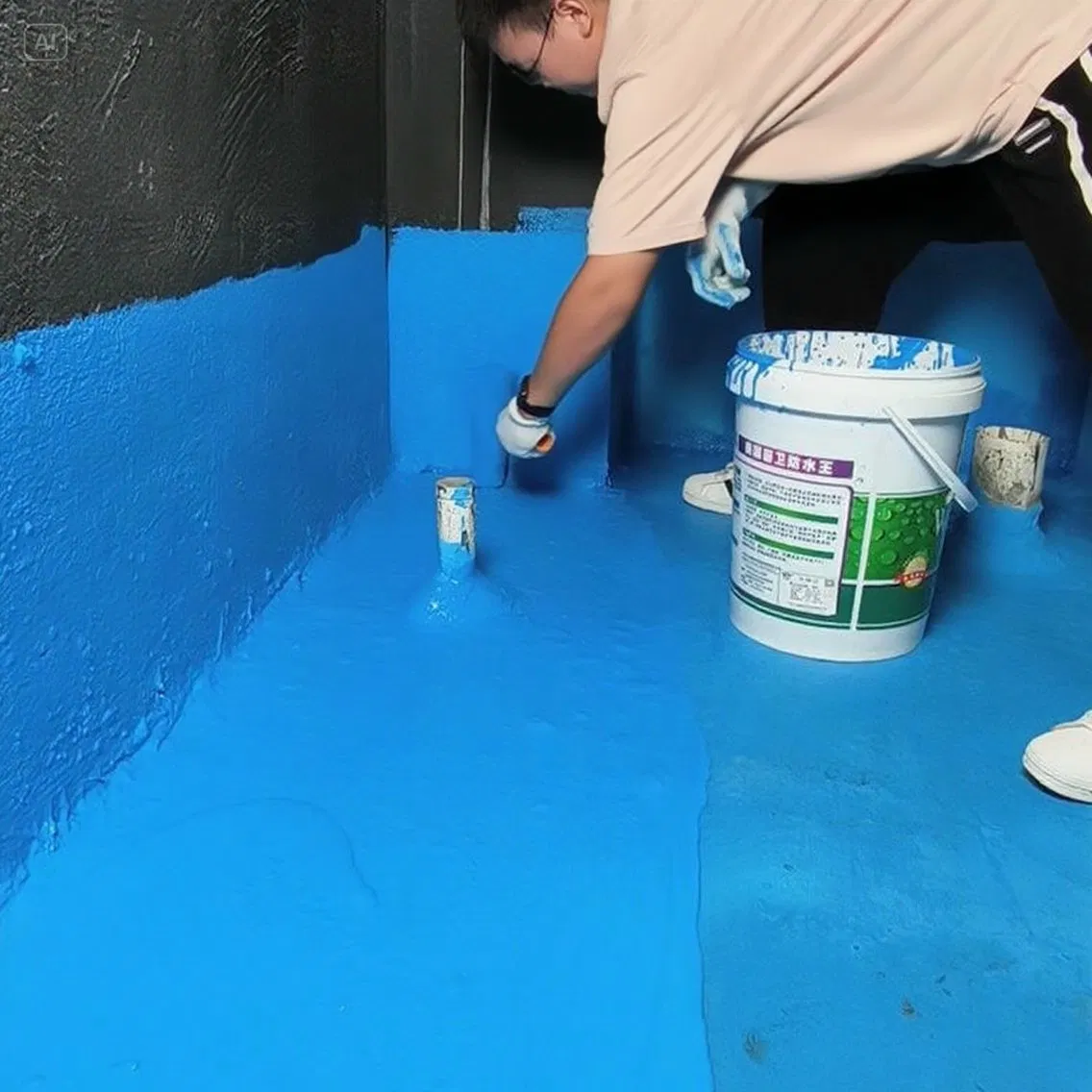 Peinture imperméable K11 pour salle de bain, cuisine et toilettes, revêtement ciment-sable d'usine de gros