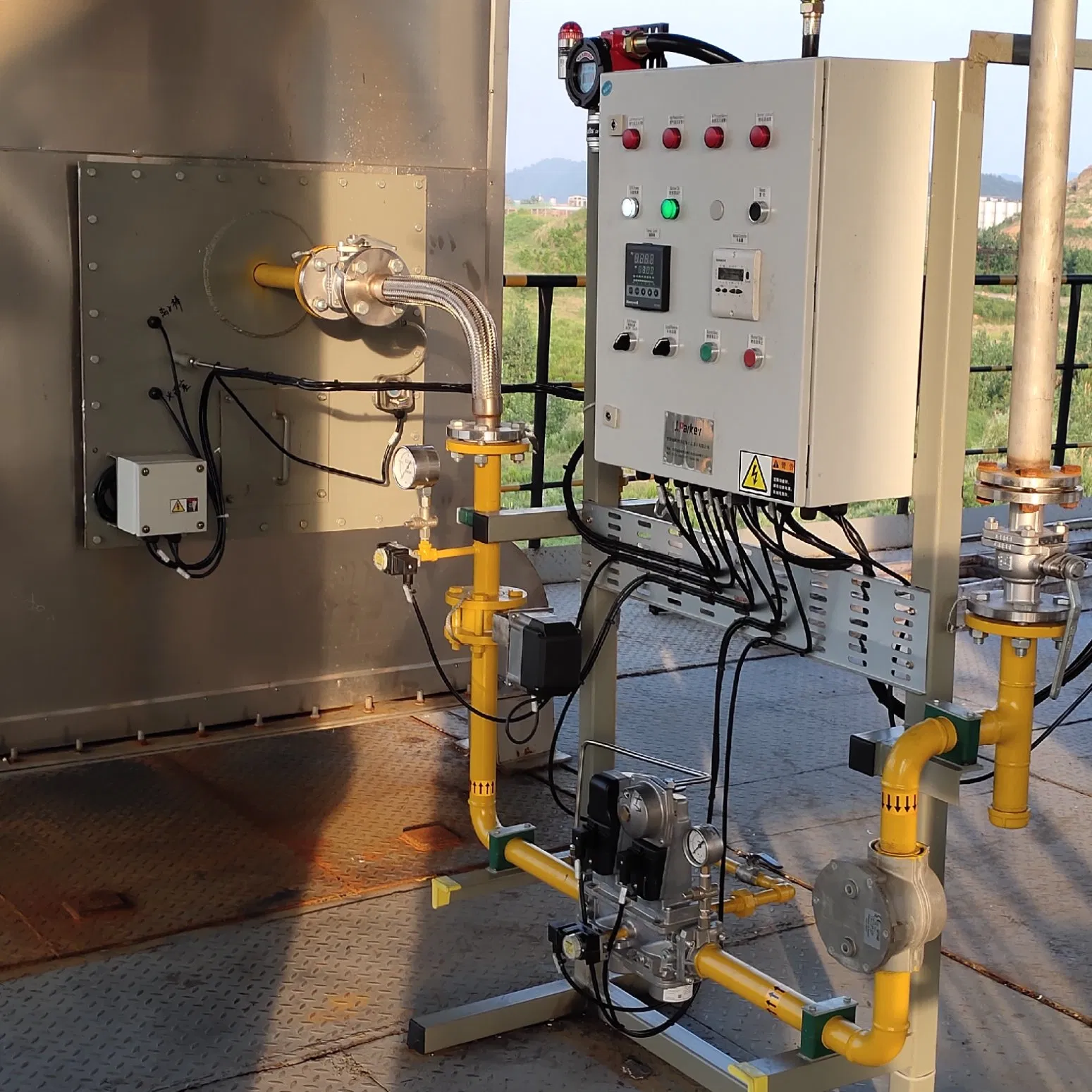 Generador de gas caliente personalizado para aire acondicionado industrial