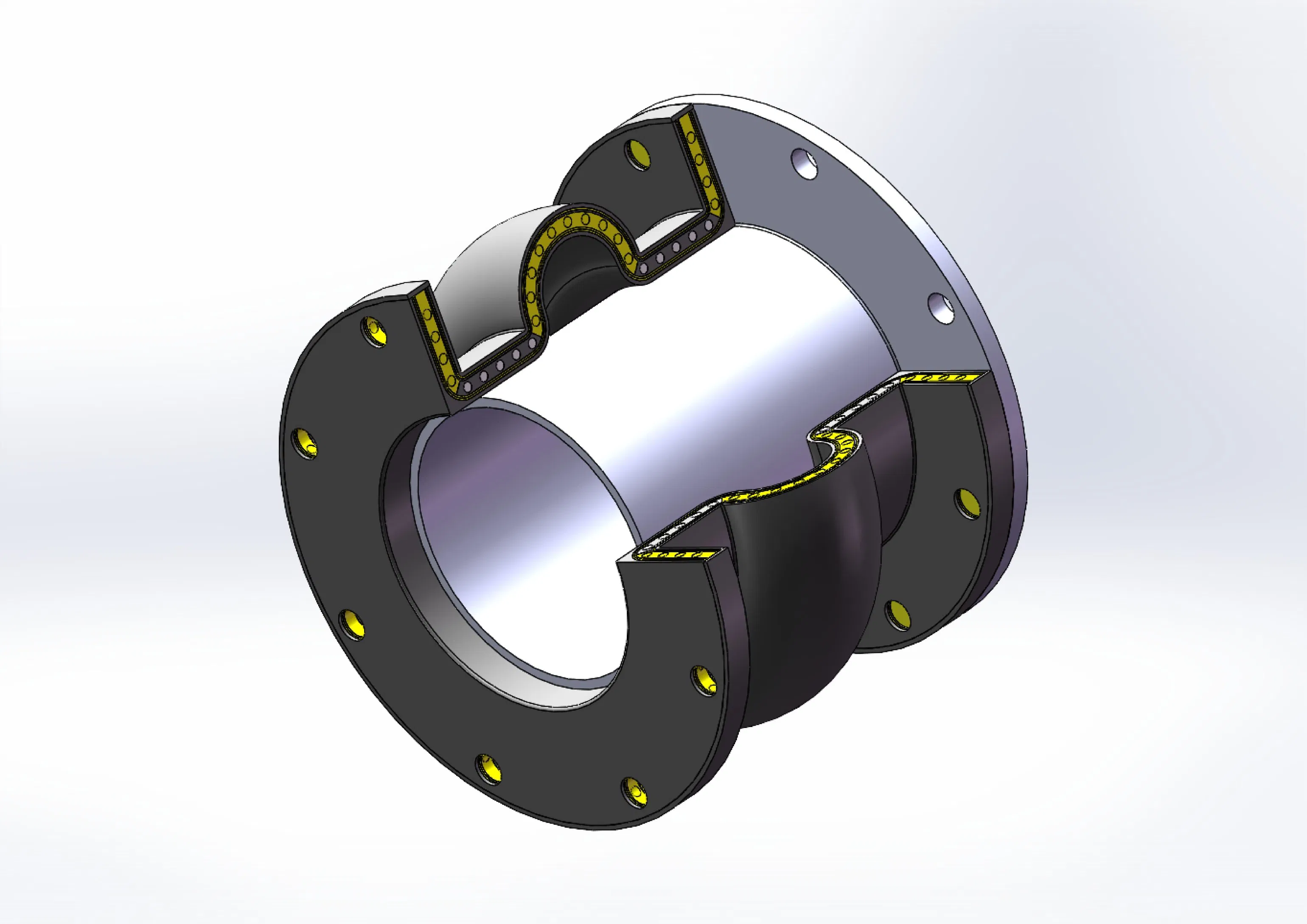 Top Hat Lined Expansion Joint