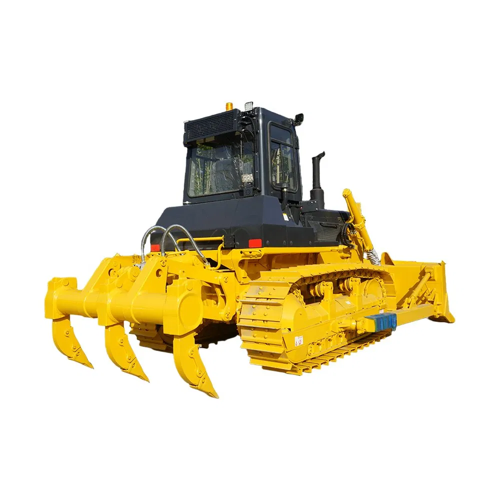 Bulldozer anfibio sobre orugas hidráulico para recuperación de puertos