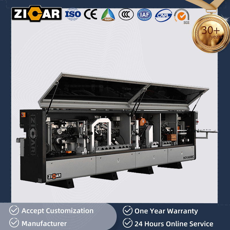 ZICAR Automatic Edge Banding Machine NOVA60MC for MDF PVC ABS Plywood