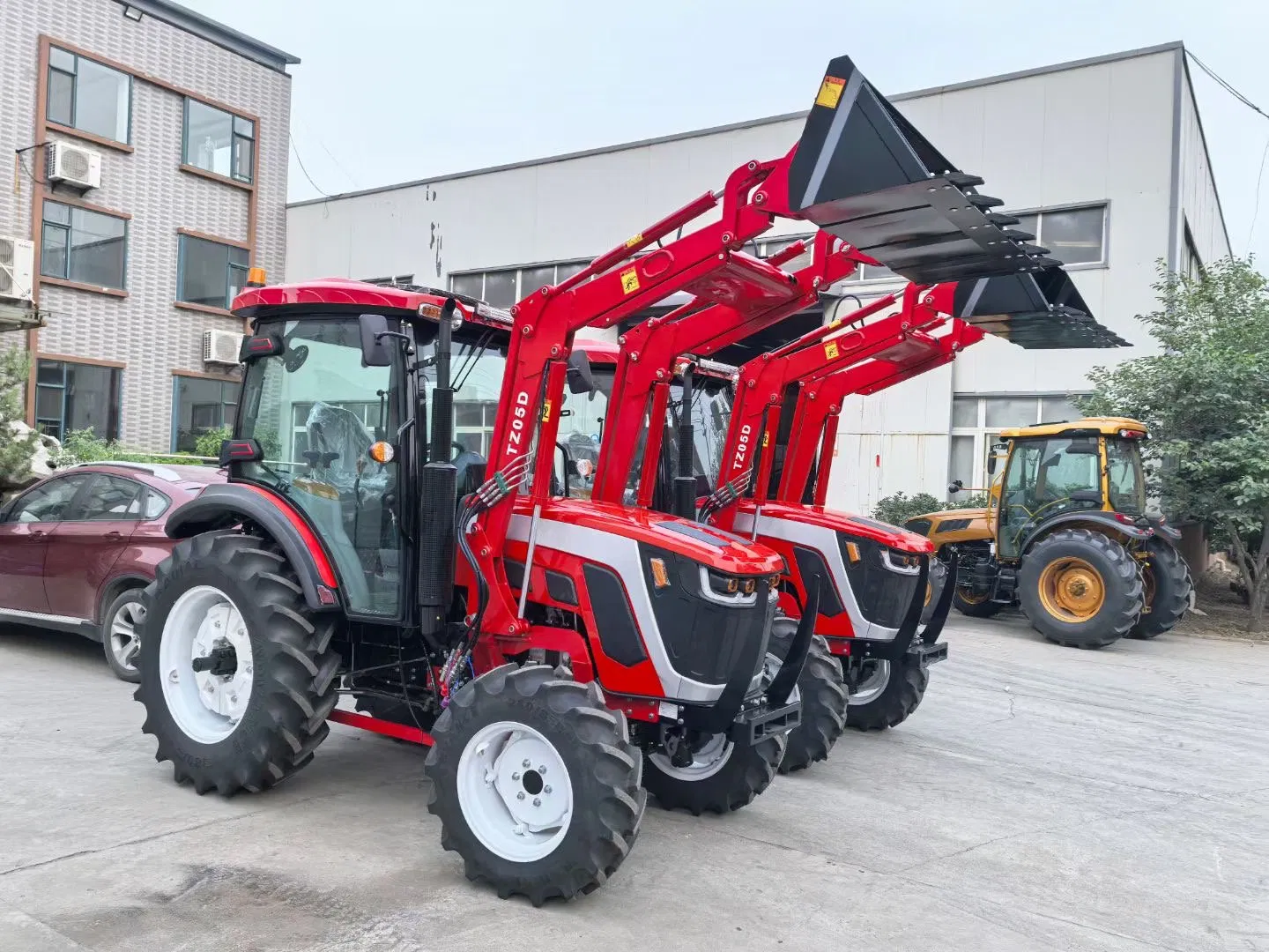 Weifang Factory Supply 30HP 40HP 50HP Compact Mini Farm Tractor with Spare Parts