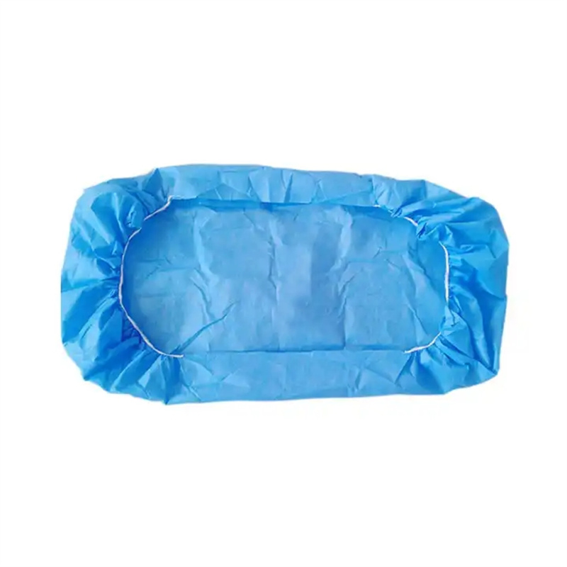 Disposable PP Non-Woven Bed Cover with Elastic Medical Hospital Examination Table Sheet