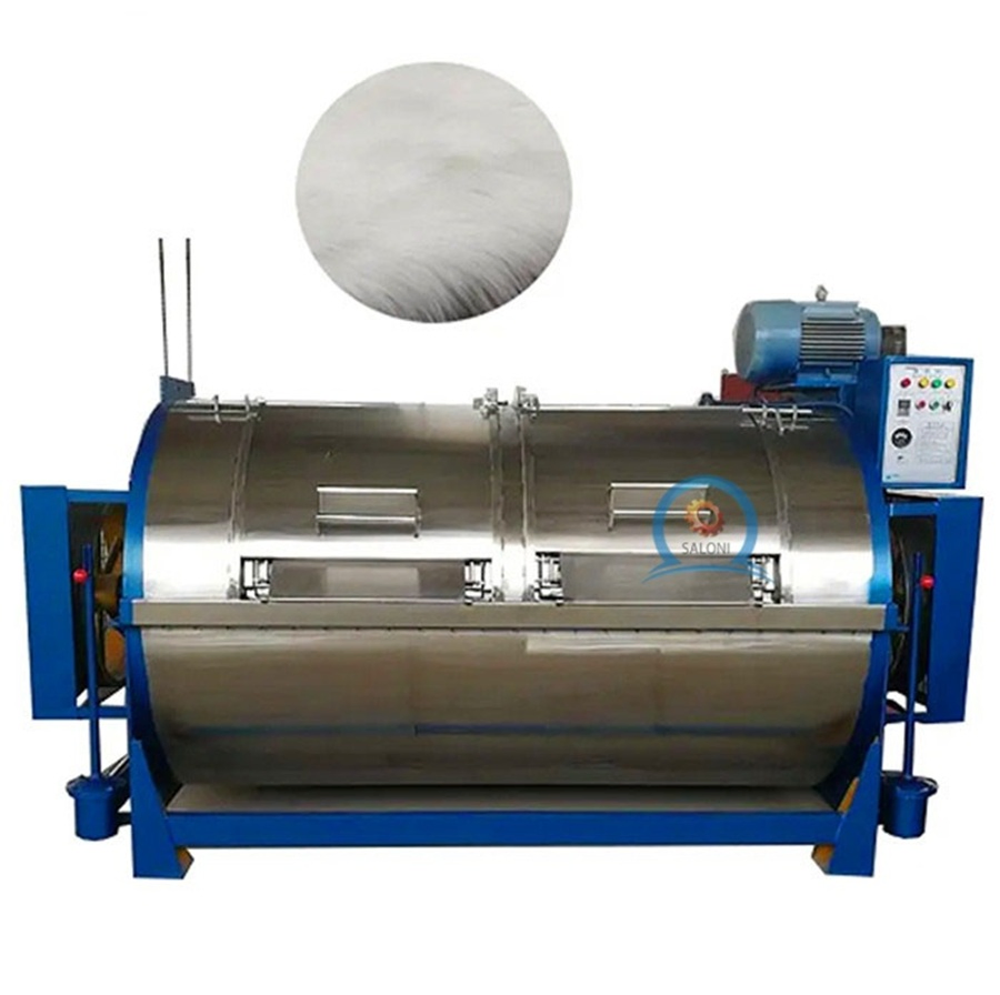 Commercial Steam Laundry Sheep Wool Washing Horizontal Electric Industrial Cleaning Machine