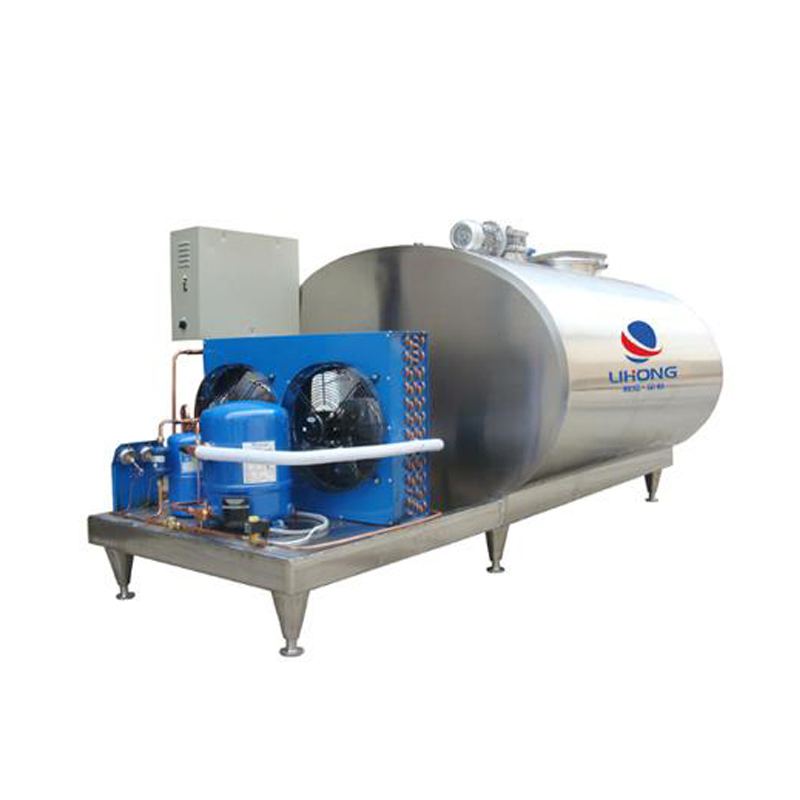 Stainless Steel Sanitary Direct Cooling Tank for Milk, Juice and Other Liquids