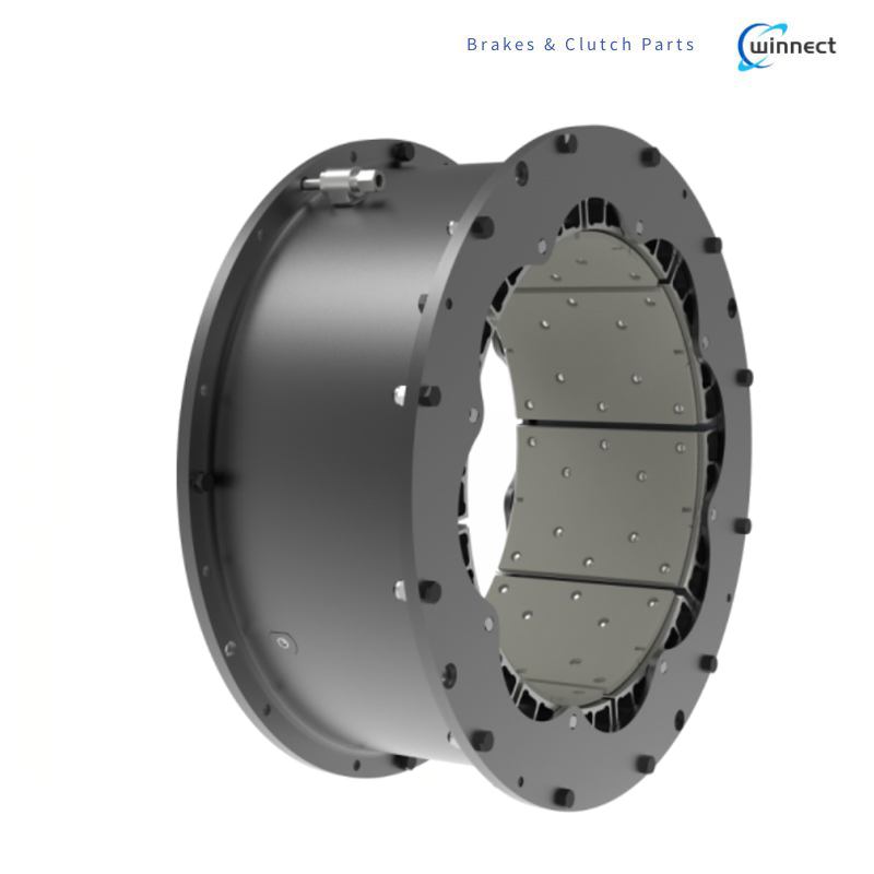 Airflex Constricting Expanding Brake and Clutch for Drilling Rigs and Ball Mill