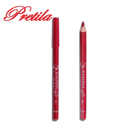 Wooden Lipliner for Makeup with Colorful Plastic Cap