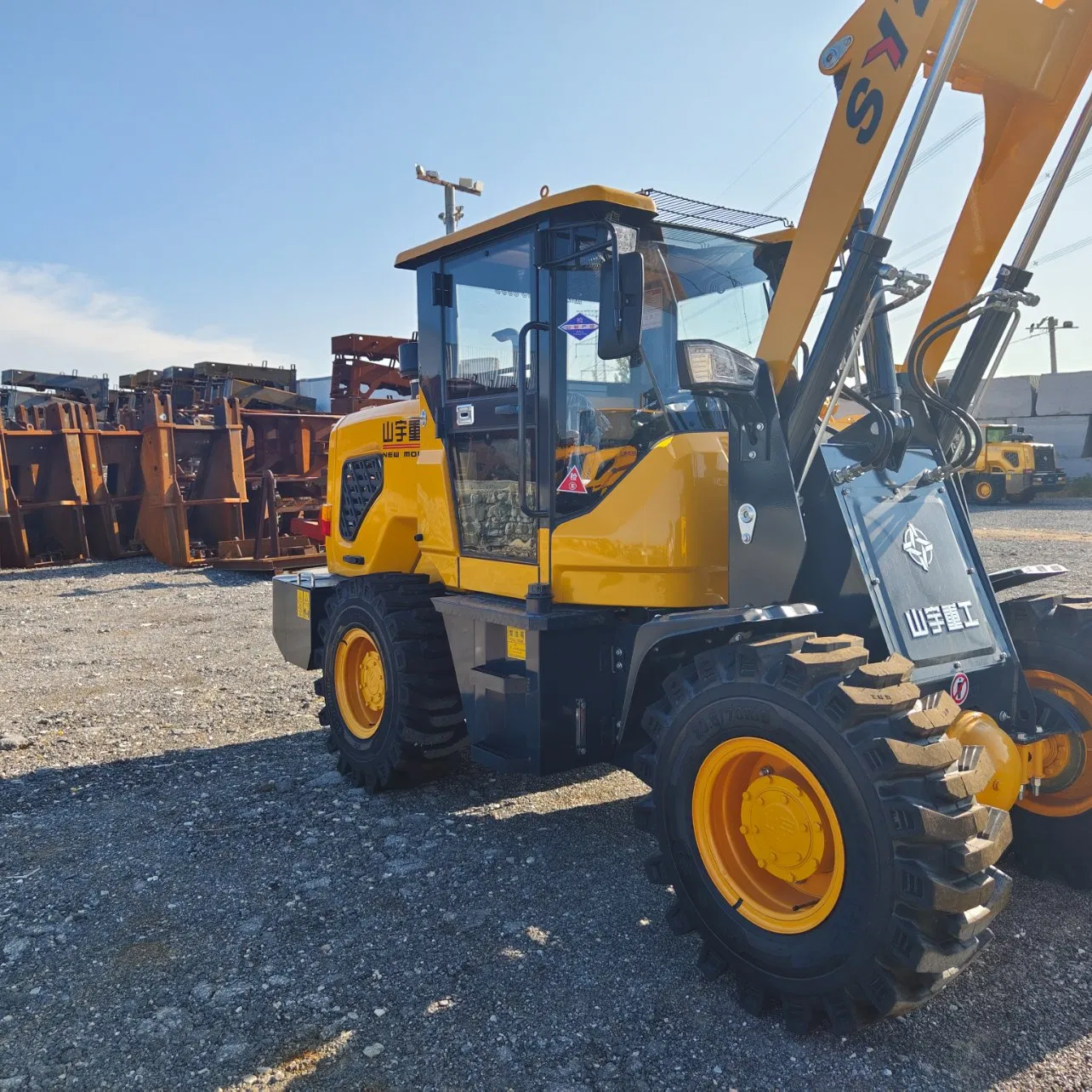 Wheeled 1year Syzg Mini Wheel Loader Bucket CE/EAC/ISO