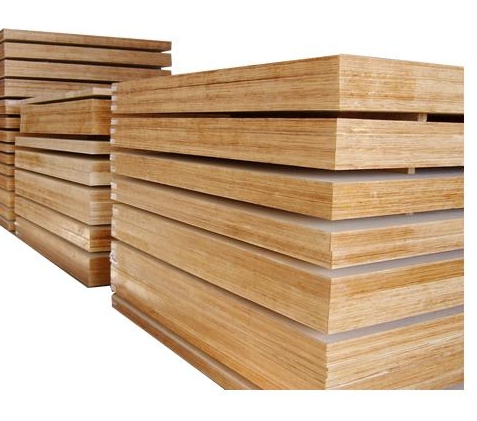 Tableros de madera laminada eléctrica Hoja de madera contrachapada para materia prima de transformador