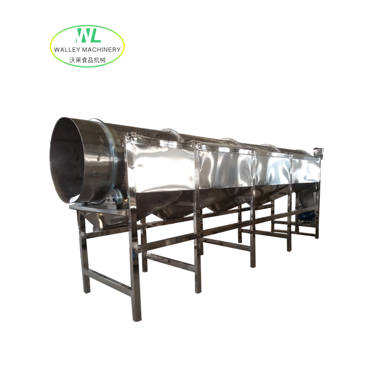 Clasificadora de tambor rotatorio Walley para verduras y frutas