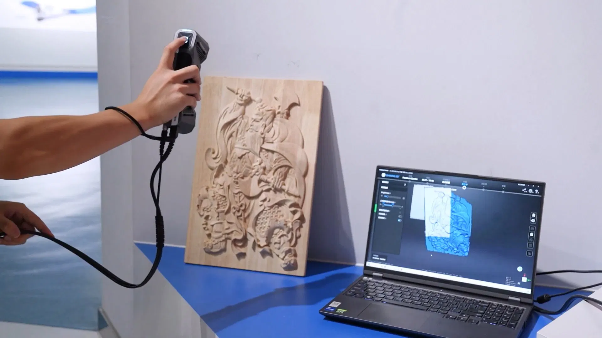Data Editing Capable Metrology Laser Handheld 3D Scanner for Post Processing Flexibility