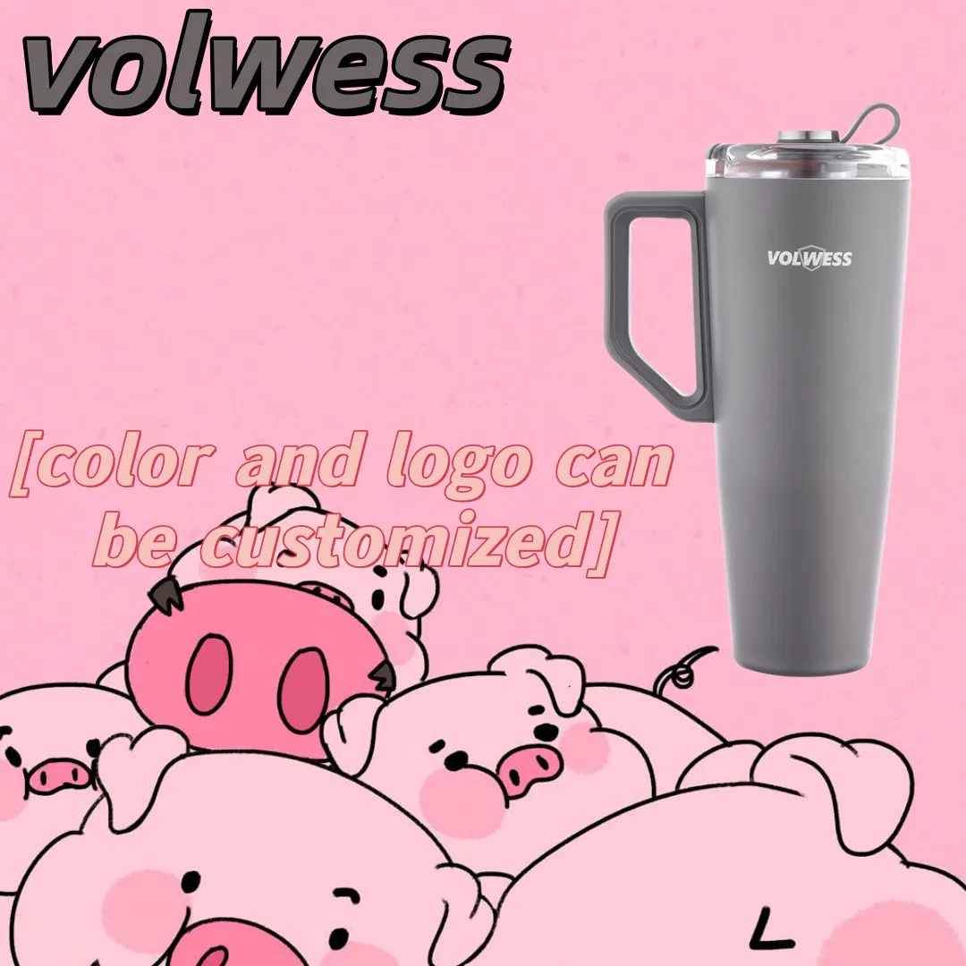 Bulk 40oz 304 Food Grade Stainless Steel Thermal Tumbler, Custom Logo Available, Car Friendly Portable Water Bottle for Promotion