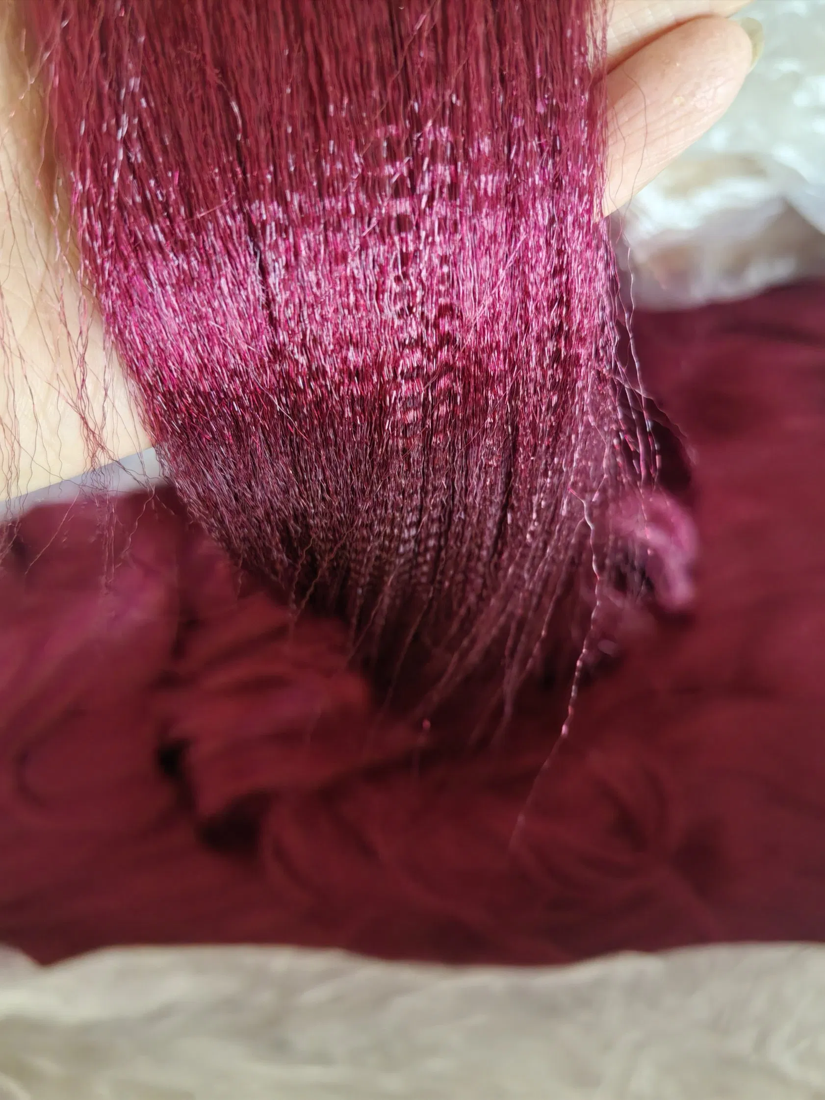 Pre-Stretched Yaki Braiding Hair Synthetic Fiber for Quick and Easy Braids