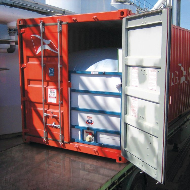 Food Grade 24000L Flexitank for Wine Oil Chemical Liquid Packaging
