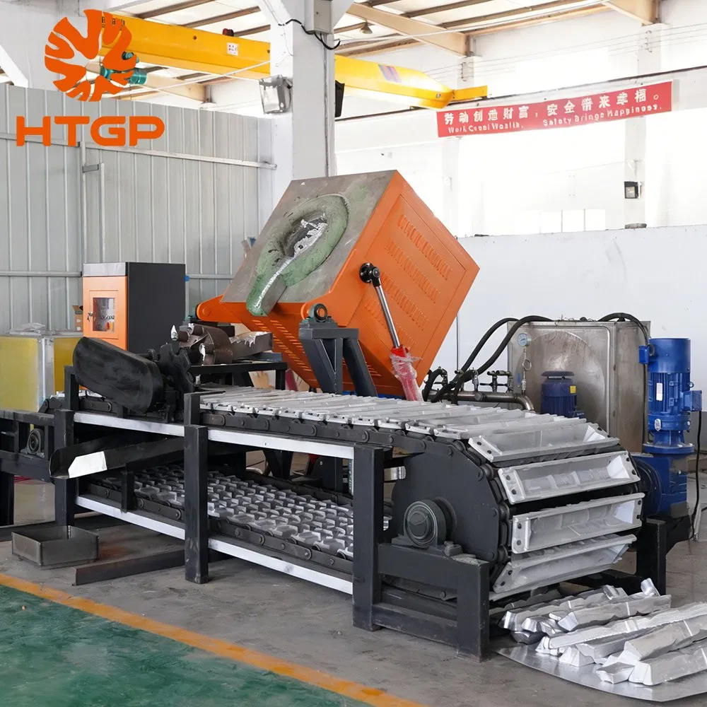 Scrap Aluminum Recycling Melting Casting Ingot Production Line