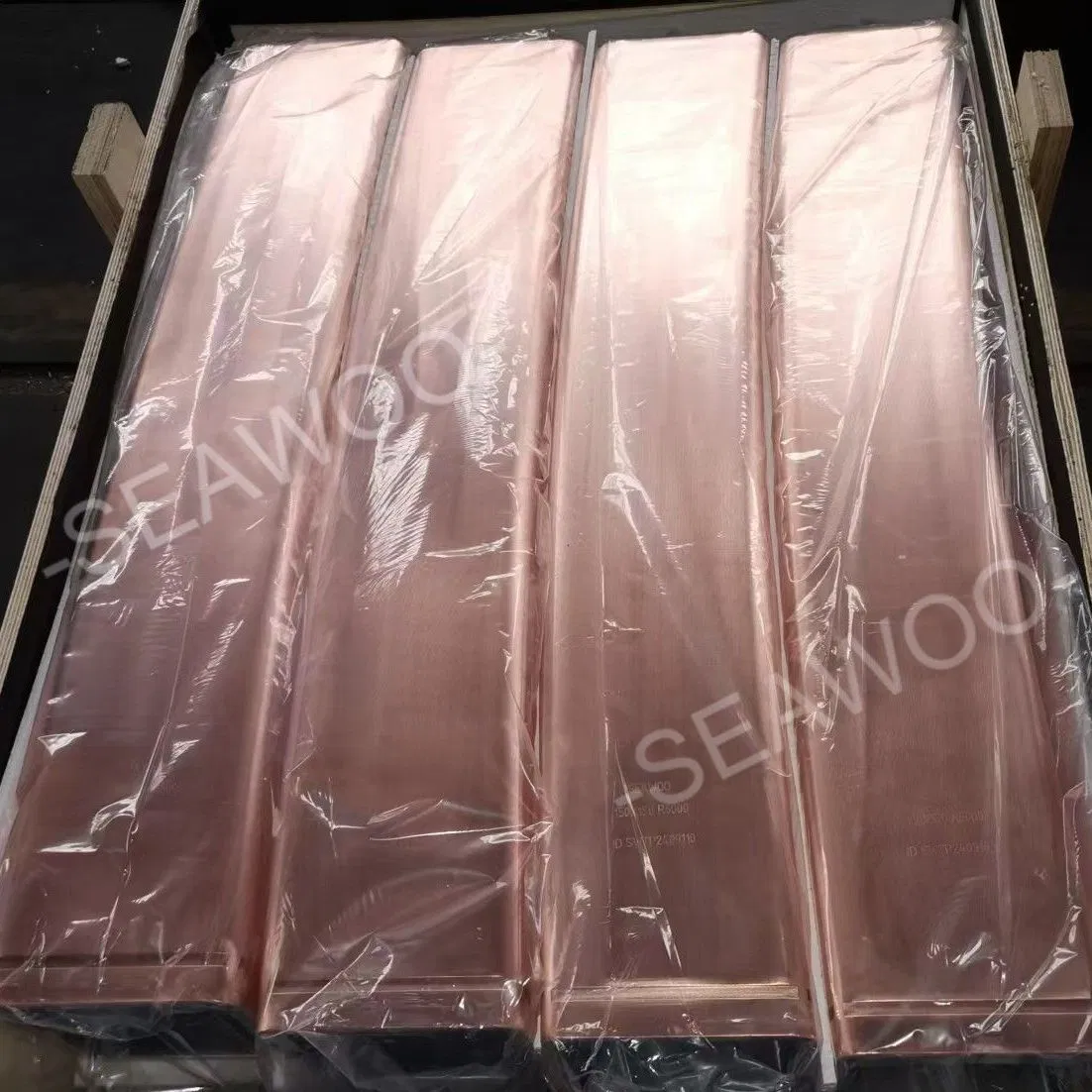 110X110X900mm R6000 Copper Mould Tube for CCM