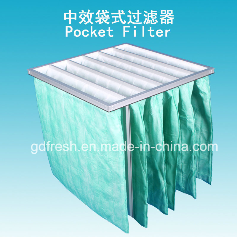 65% Efficiency F6 Air Conditioning Pocket Filter