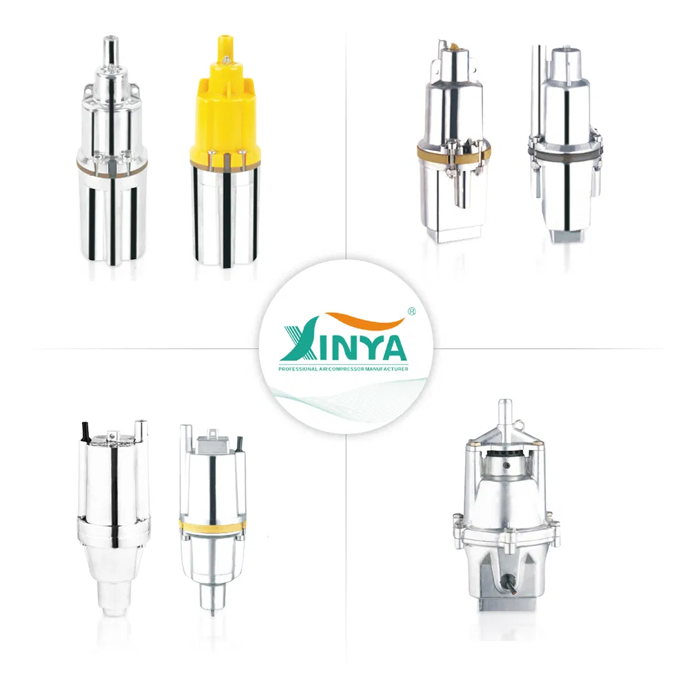 Xinya AC Clean Water Vibration Pump Submersible Pump with Aluminum Pump Housing