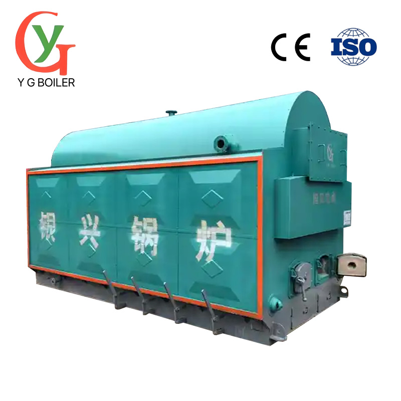 DZH Moving Grate Biomass Steam Boiler for Industrial Food Factories