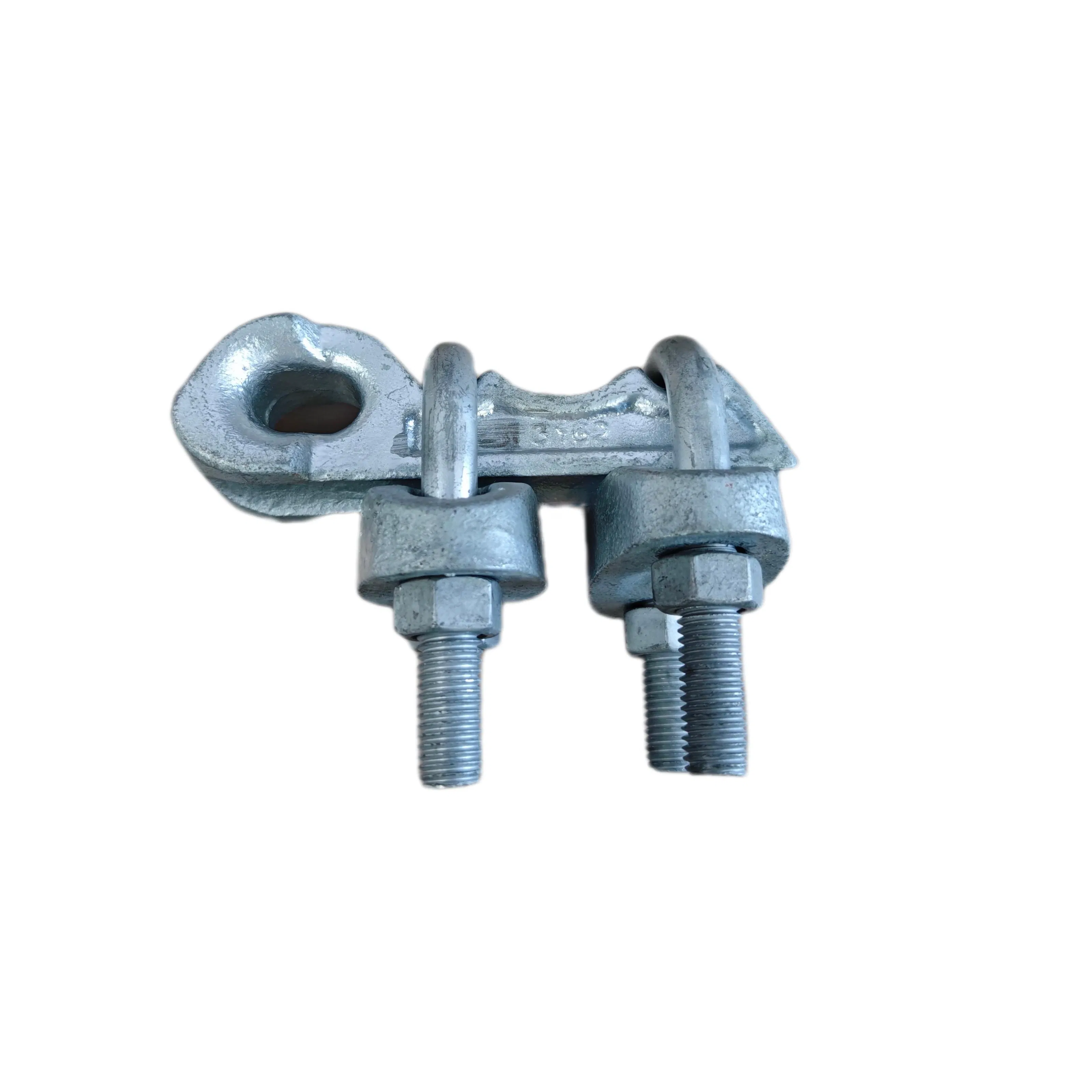 Anchor Rodhot DIP Galvanizing Casting Clamp with Auxiliary Eyes for Power Transmission