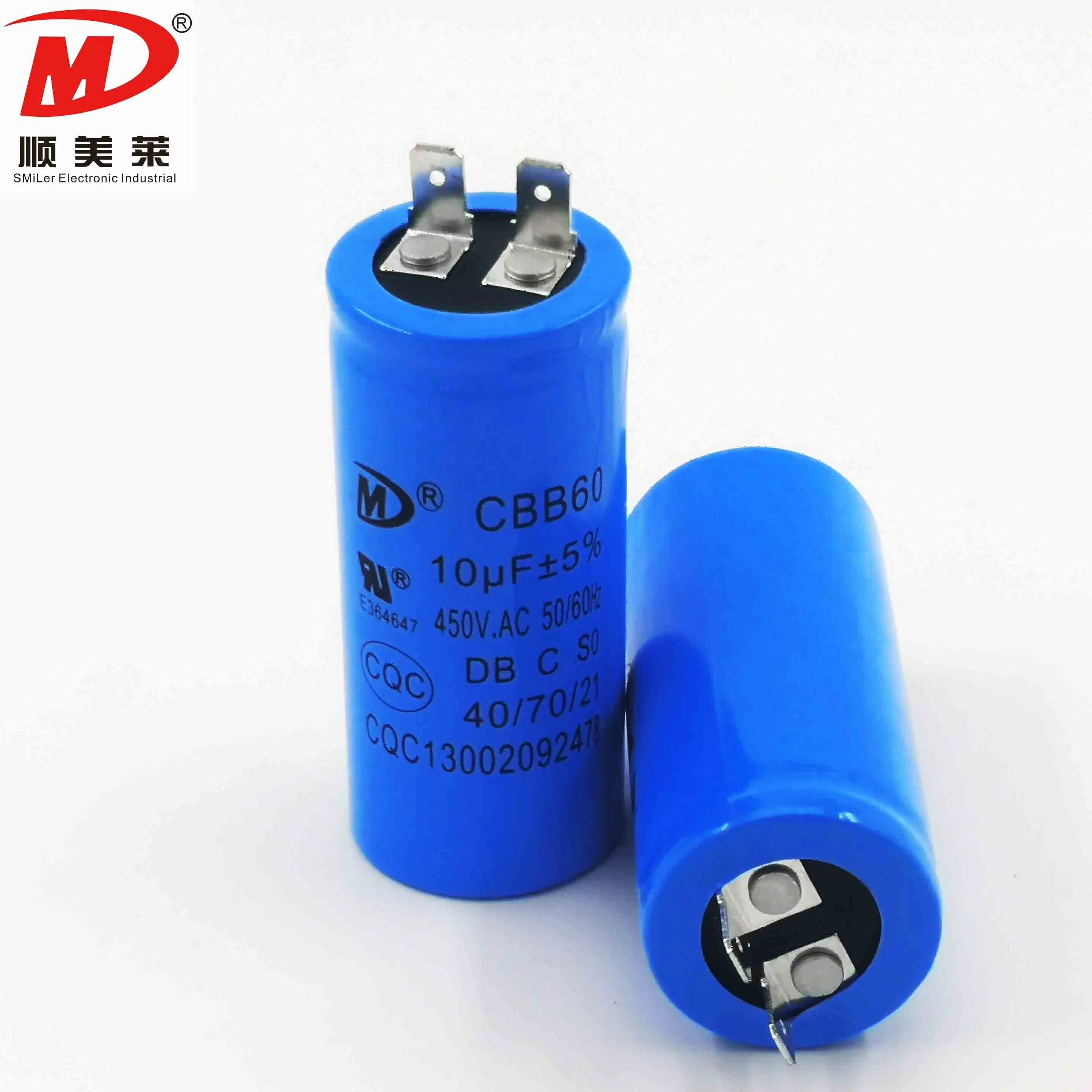 CBB60 Polypropylene Capacitor for Woodworking Machine